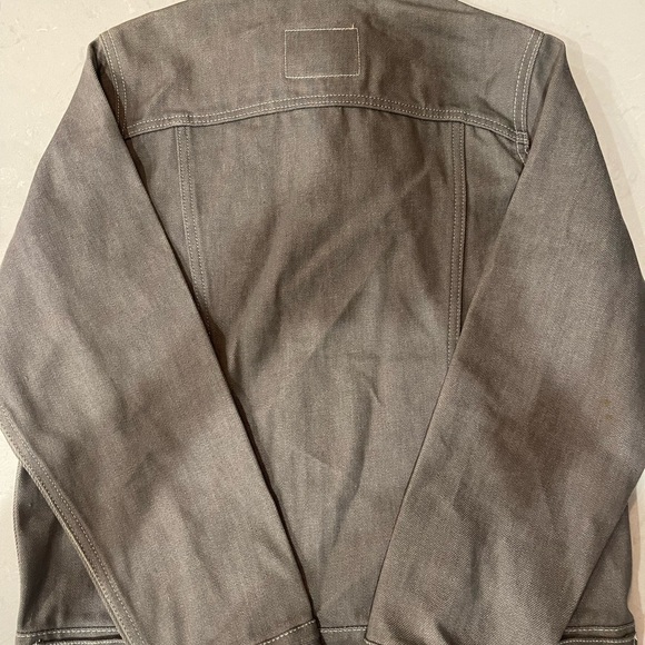 NWOT Gray Levi's Trucker youth jean jacket - Picture 3 of 3